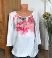 Promod Shirt Top Bluse weiß pink 36 38 S M Nordrhein-Westfalen - Westerkappeln Vorschau