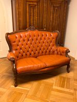 Barock Möbel Sofa Couch Echtleder Nussbaum Wohnzimmer Rokoko Loui Nürnberg (Mittelfr) - Nordstadt Vorschau