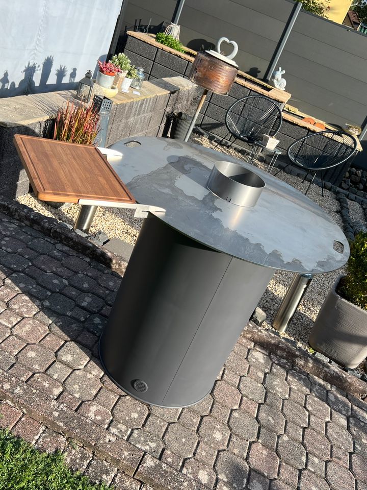 Grilltonne / Grill / Grillplatte / Gartengrill / plancha in Aschaffenburg