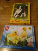 2 Puzzles Tiere - 100 und 40 Teile - Kinder Puzzles einzeln 0,50€ Niedersachsen - Dransfeld Vorschau