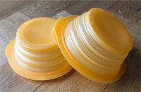 Tupperware, 2 faltbare Dosen, 950 ml, orange, für Camping Hamburg - Bergedorf Vorschau