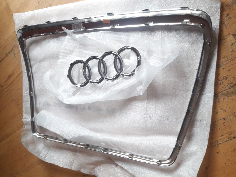 Chromrahmen Grill Audi A6 2004 >> ? NEUTEIL orig. ovp in Naila