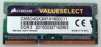 4GB Notebook RAM DDR3-1600 PC3-12800 CORSAIR Walle - Steffensweg Vorschau