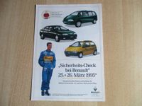 Autoprospekt vom Renault Programm Modelljahr 1995 Hessen - Immenhausen Vorschau