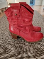 Stiefelette rot Lavorazione Artigana Gr.39 Rheinland-Pfalz - Glees Vorschau