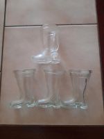 Kleine Glas Stiefel Sachsen-Anhalt - Nienburg (Saale) Vorschau