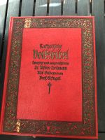 Katholische Volksbibel, Prachtband in rot Bayern - Mainburg Vorschau