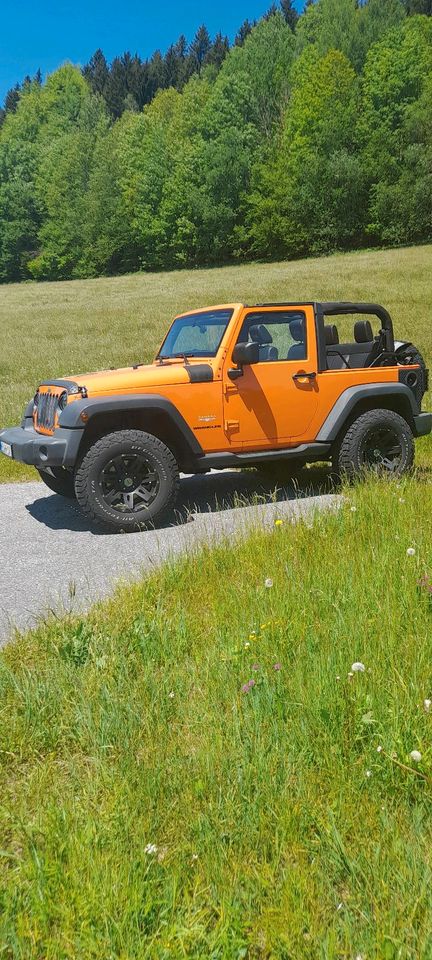 Jeep Wrangler in Rottach-Egern