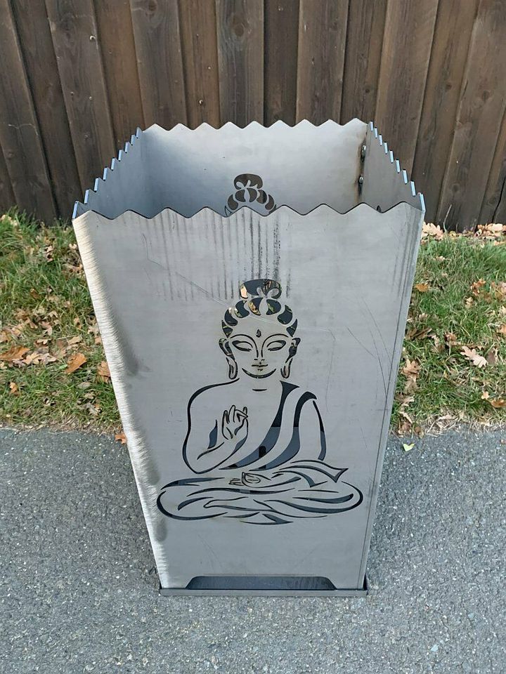 Feuerkorb Buddha Feuertonne Buddhismus Feuerstelle ab 169 Euro* in Heemsen