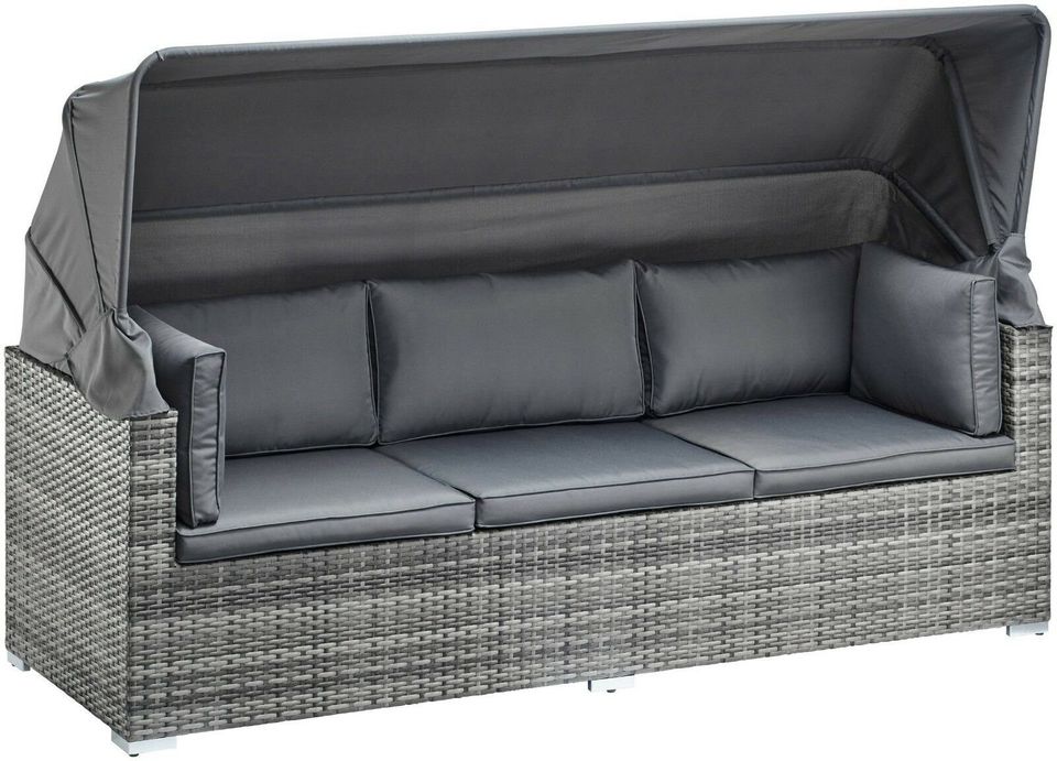 KONIFERA Loungebett Atlanta Polyrattan grau inkl. Auflagen B Ware in  Nordrhein-Westfalen - Borchen | eBay Kleinanzeigen ist jetzt Kleinanzeigen