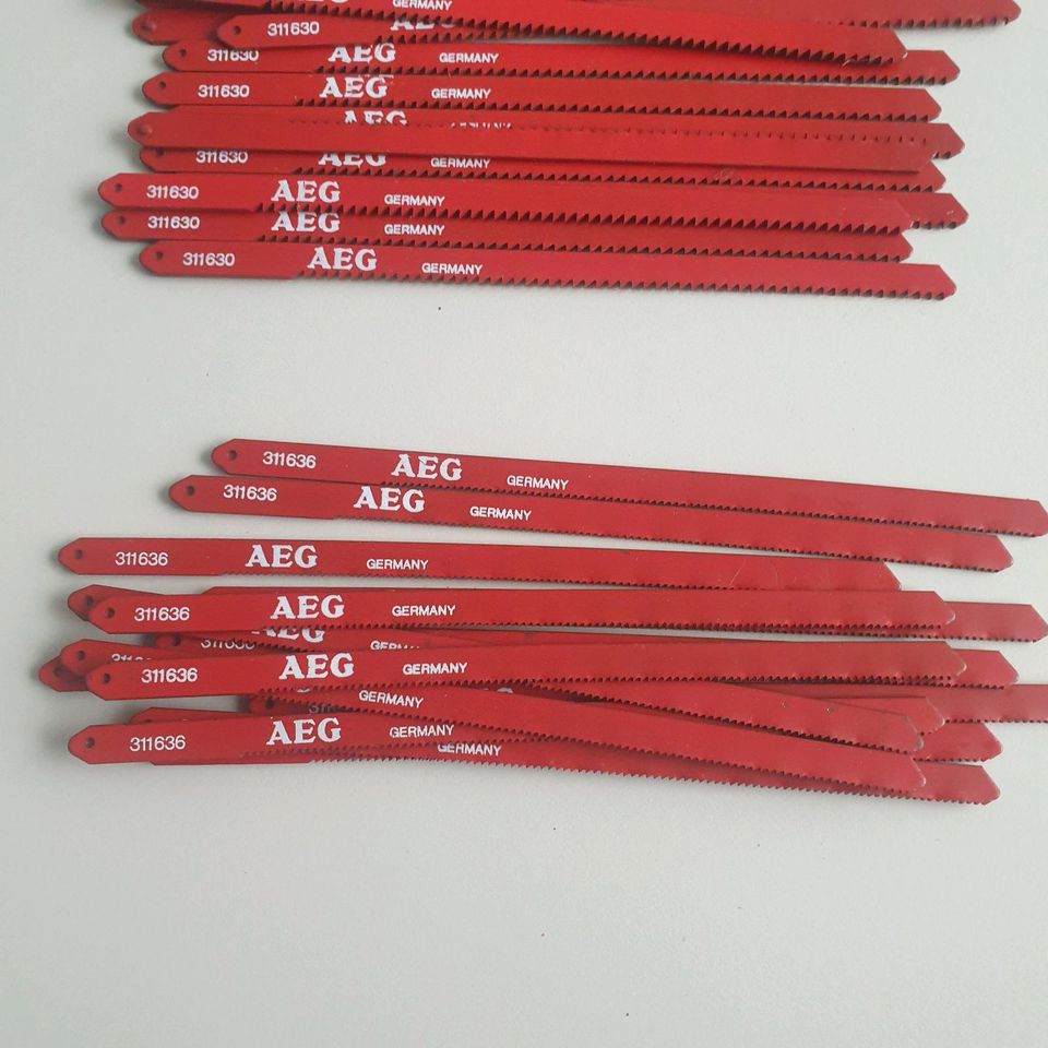 44 X Stichsägeblatt  für AEG Type FSPE100, BSPE100, ASP100. in Ostfildern