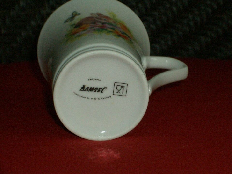 RAMSEL Tasse/Becher Motiv "Ostern" /Neu in Berlin