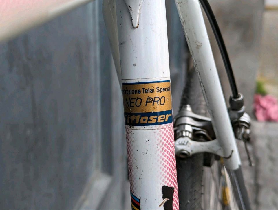 Francesco Moser Rennrad "Trophée Super Prestige" in Herford