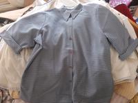 Bluse  Gr. 44/46, weiß-blau Herzogtum Lauenburg - Ratzeburg Vorschau