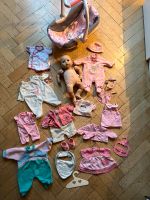 Baby Annabell mit viel Zubehör (Puppe, Kleidung und Maxi Cosi) München - Bogenhausen Vorschau