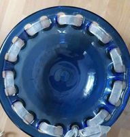 ❤️ Blaue Glas Schale 30 cm ○ Massiv Dekoschale Glasschale ❤️ Nürnberg (Mittelfr) - Gebersdorf Vorschau