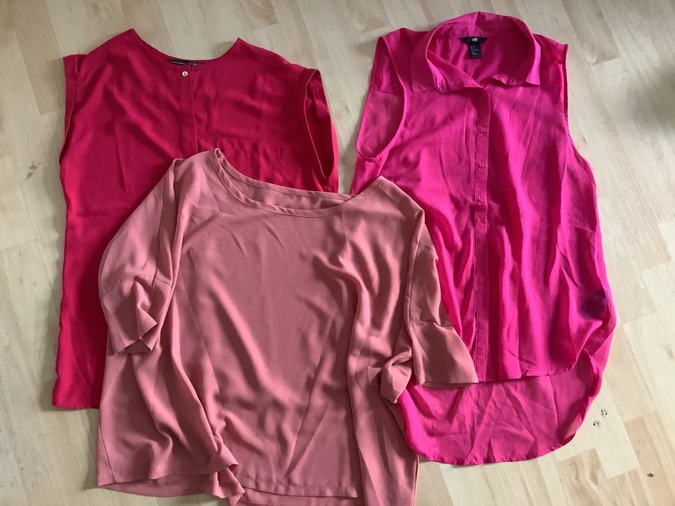 38 Blusen magenta himbeere rosenholz H&M in Berlin