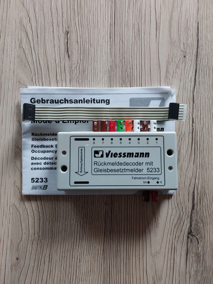 Viessmann 5233 Rückmeldedecoder mit  GBS-Top! in Starkenberg
