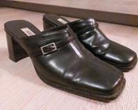 ❤️ hübsche Pantolette Mules mit Absatz schwarz Gr. 36 ♥️ Bayern - Leutershausen Vorschau