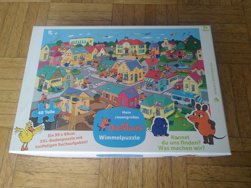 Mein riesengroßes "Die Maus" Wimmelpuzzle, Puzzle für Kinder in Ratingen