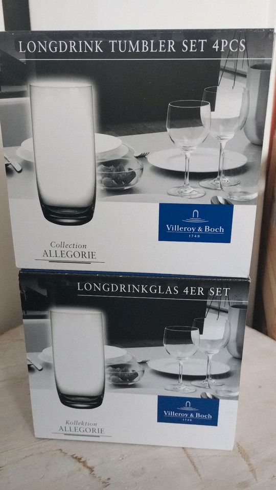 Villeroy & Boch Longdrink Glas 8 Stück. in Fulda