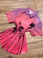 Cooles T-Shirt Hemd oversized in pink / rosa / lila / schwarz Bayern - Frensdorf Vorschau