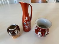 3 x Vase Set Spechtsbrunn handgemalt & Elba Vintage DDR Sachsen - Großhartmannsdorf Vorschau