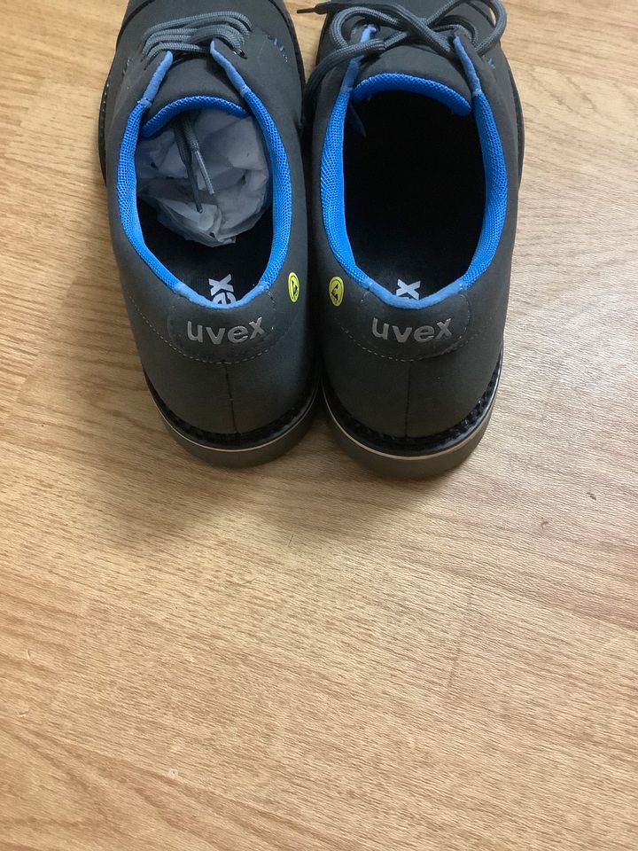 UVEX 1 business Herren Schnürhalbschuh Gr.42 blau NEU in Mannheim