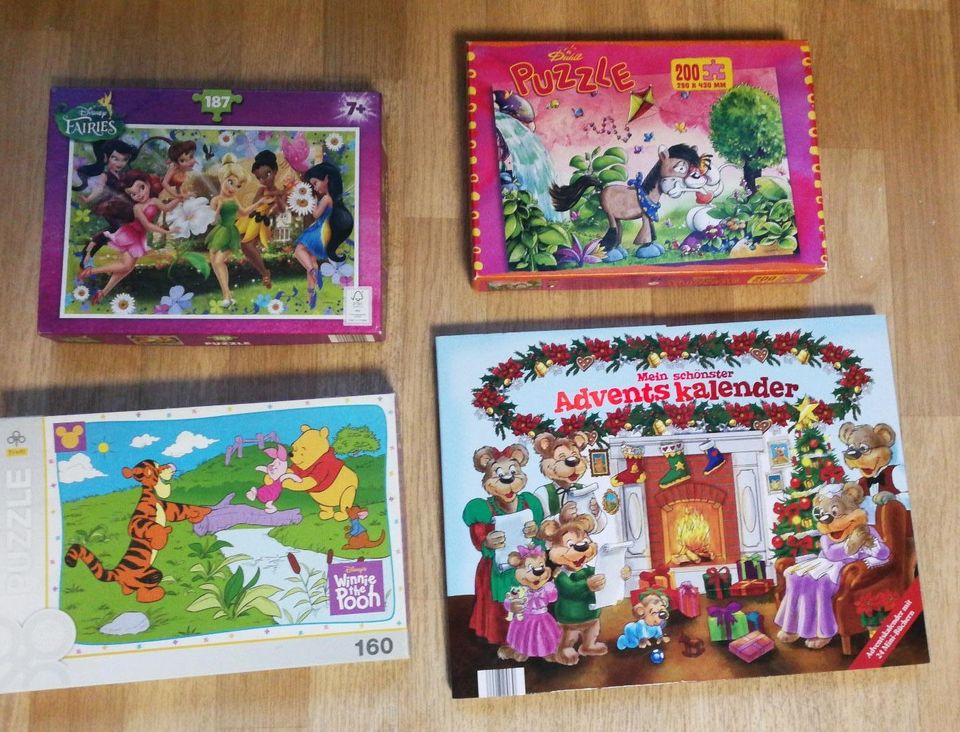 3 Puzzle und ein Adventskalender Disney Diddl Winnie Pooh in Bielefeld -  Mitte | eBay Kleinanzeigen ist jetzt Kleinanzeigen