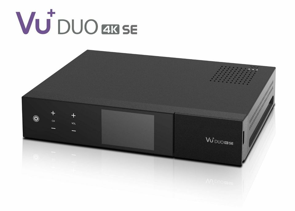 VU+ Duo 4K SE BT 1x DVB-S2X FBC Twin Tuner + 2 TB HDD in Werlte 