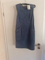 Etuikleid Lederkleid Wildleder Kleid jeansblau Bayern - Mering Vorschau