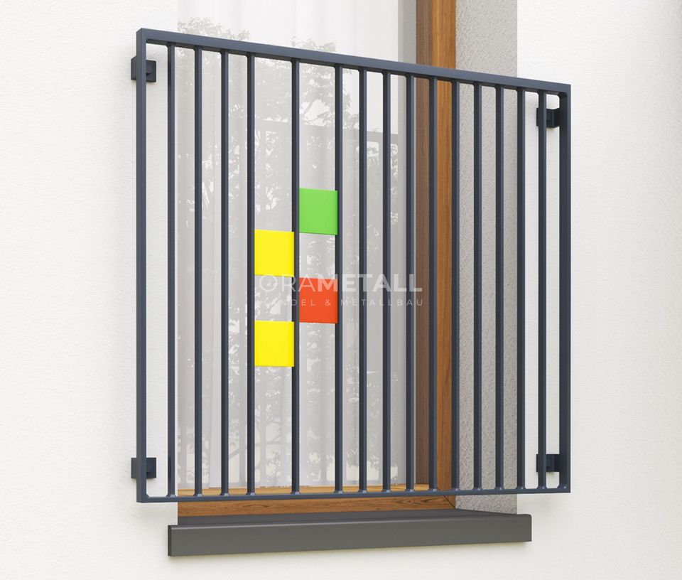Französischer Balkon (Absturzsicherung,Fenstergitter) "DECART" in Kleve