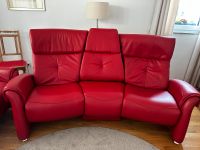 Leder Sofa 2 -3Sitzer mit Liegeposition mit Fernbedienung & Tisch Hessen - Karben Vorschau