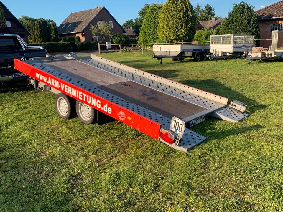 ** AUTO TRAILER ZU VERMIETEN ** in Stelle