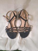 Gabor comfort Sandalen /Schuhe/Tanzschuhe  schwarz mit Steinen Bayern - Fürth Vorschau