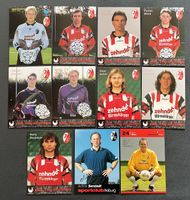 11x Autogrammkarten SC Freiburg (1994 bis 2004) Hessen - Mörlenbach Vorschau