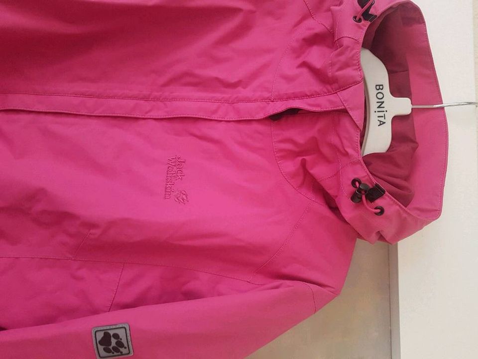 Süße Jack Wolfskin Jacke Pink XL Leichte Jacke Übergangsjacke in Rosenheim