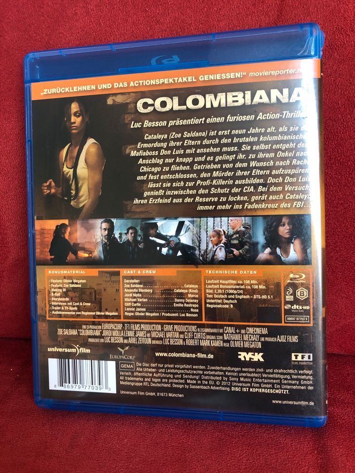 Colombiana Bluray in Fürth