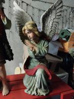 Große Krippefiguren Engel, Esel und Hirte Herzogtum Lauenburg - Wentorf bei Sandesneben Vorschau