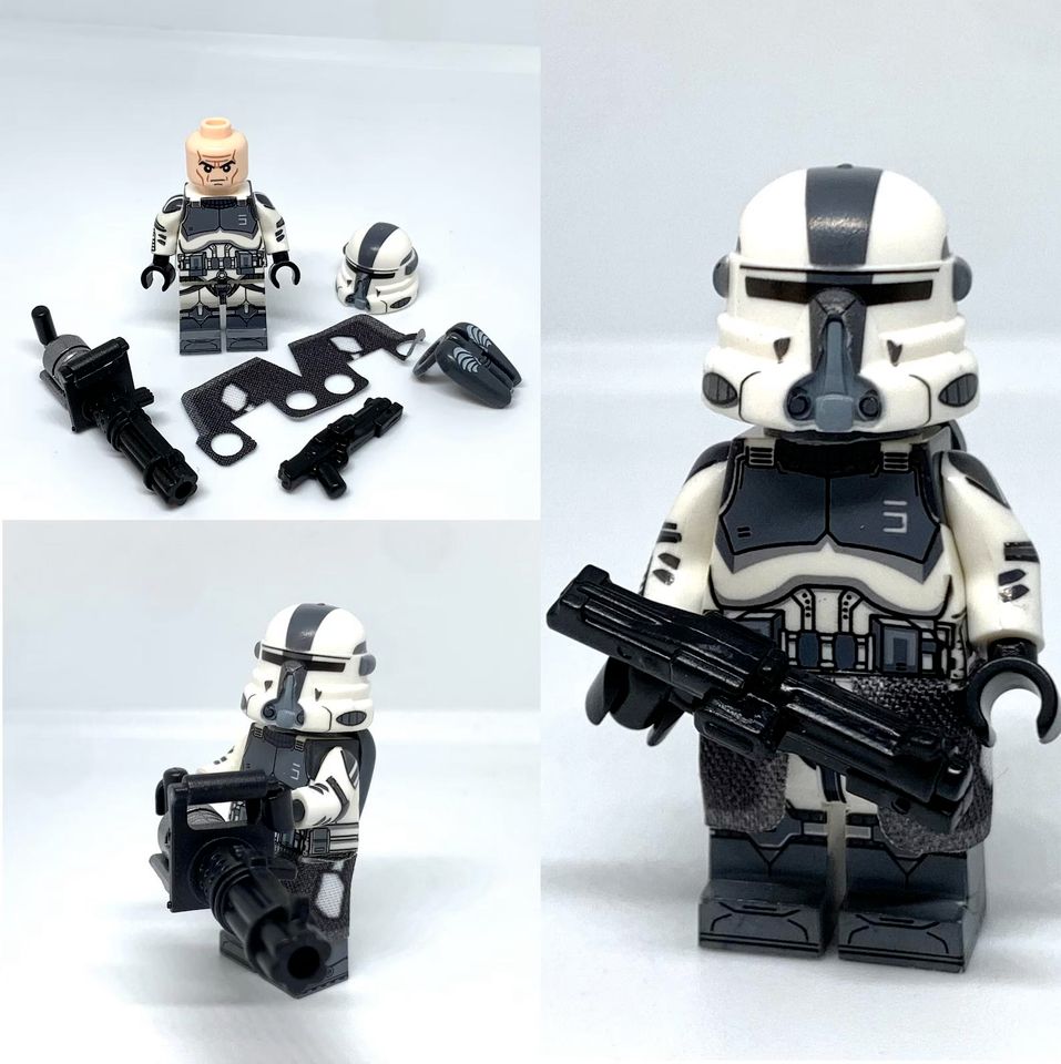 Star Wars Wolfpack Clone Trooper Klemmbausteine Lego Nachbau in Marburg