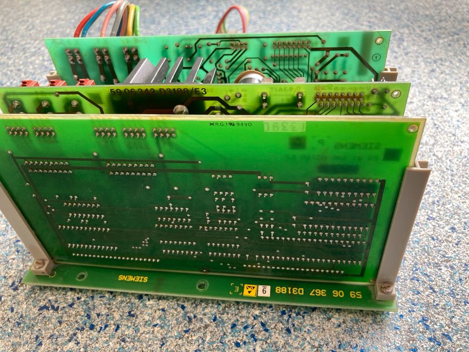 Siemens Sirona M1 Anschhlusskasten 5906367 D3188 Platinenset NPS in Rösrath