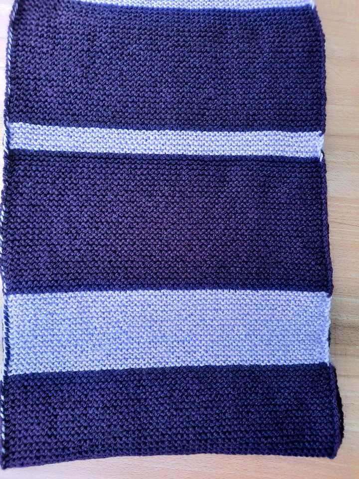 Neu Schal + Stirnband Wolle selbst gestrickt handmade Handarbeit in Asperg