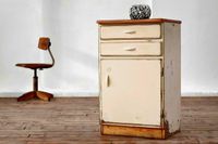 Schrank Shabby Weiß Antik Alt Vintage Holz Bauhaus Sideboard Dresden - Äußere Neustadt Vorschau