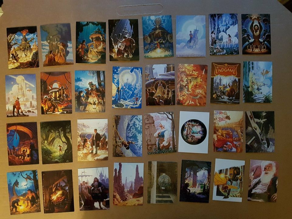 Trading Cards Tim Hildebrandt's Flights of Fantasy - 90 Cards in Struvenhütten