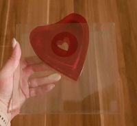 Glas Vase Herz originell Deko romantisch süß Wuppertal - Oberbarmen Vorschau