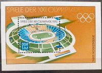 DDR Briefmarken Block XXI. Olympiade 1976 Olympische Spiele Bayern - Wernberg-Köblitz Vorschau