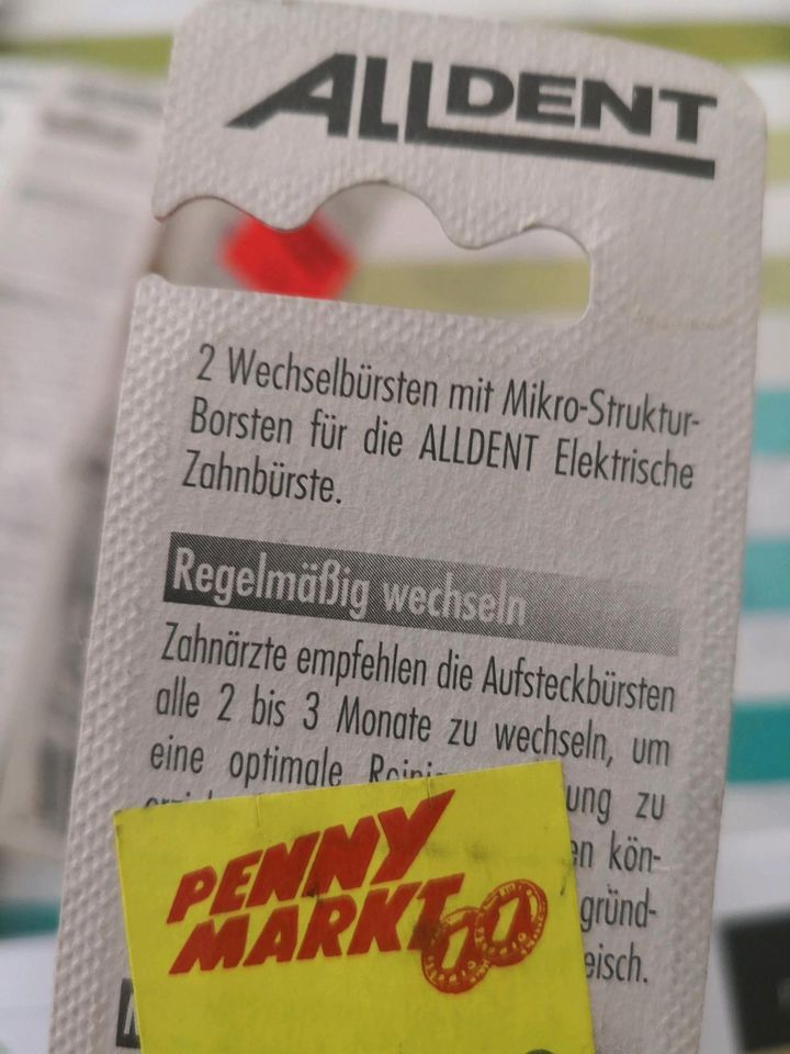 Ersatz Aufsteckbürsten für Penny Elektrische Zahnbürste. in Rimbach
