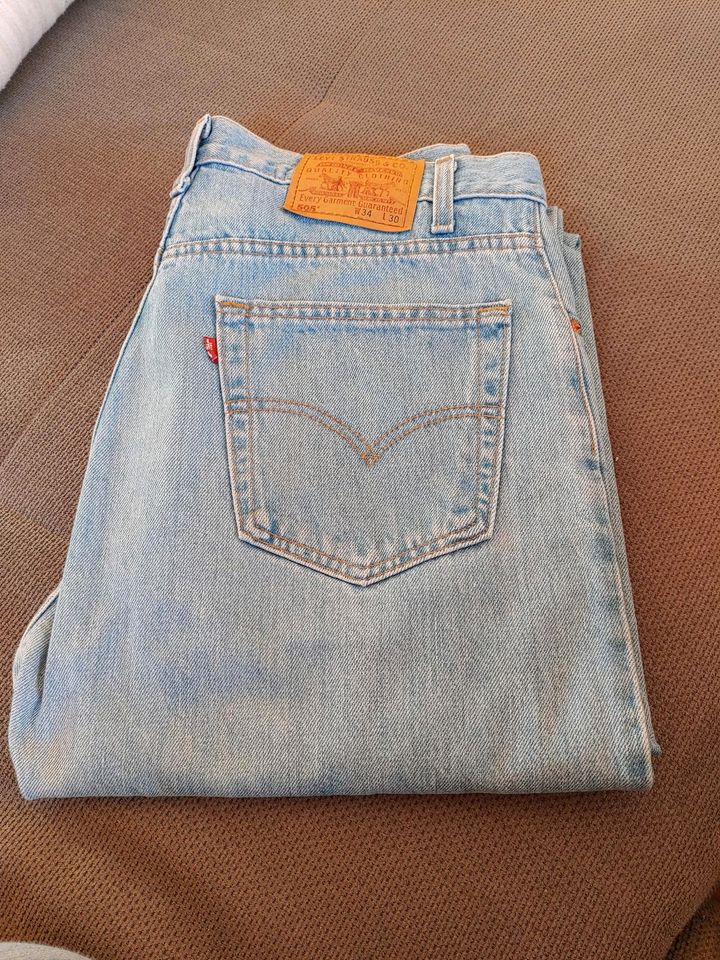 Levi's 505 Jeans 34/30 in hellblau neu in Fürth