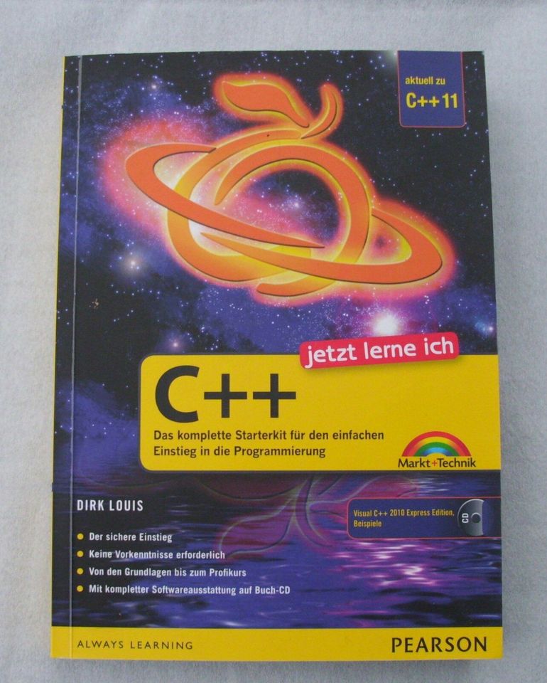 Lehrbuch: Jetzt lerne ich C++ / ISBN: 978 382 724 7513 - Spr. Deu in Norderstedt