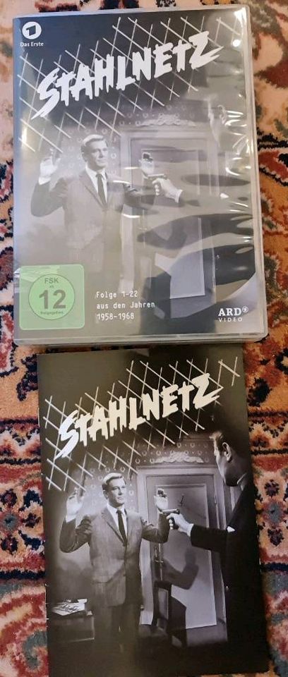 ❗ Stahlnetz – Gesamtbox 9 DVDs Folge 01-22 von 1958-1968 ❗ in Schashagen